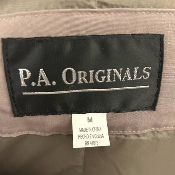 PA ORIGINALS Womens Jacket Light Brown Size Medium - Picture 10 of 12
